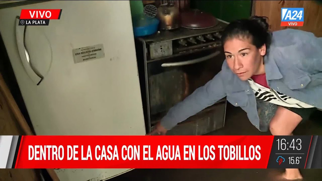 🔴 Temporal e Inundaciones en La PLata: 