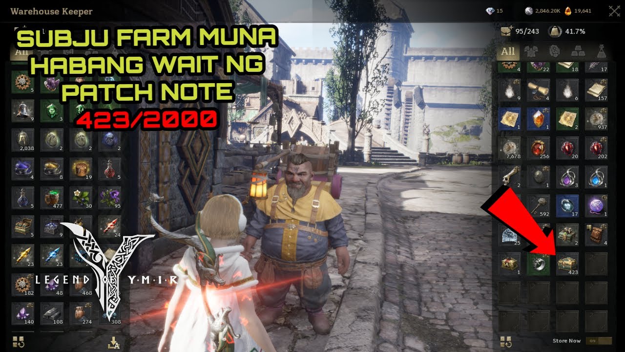 Legend of Ymir - Subju Farm 523/2000 Easy kari kaya? Ganda din update bukas