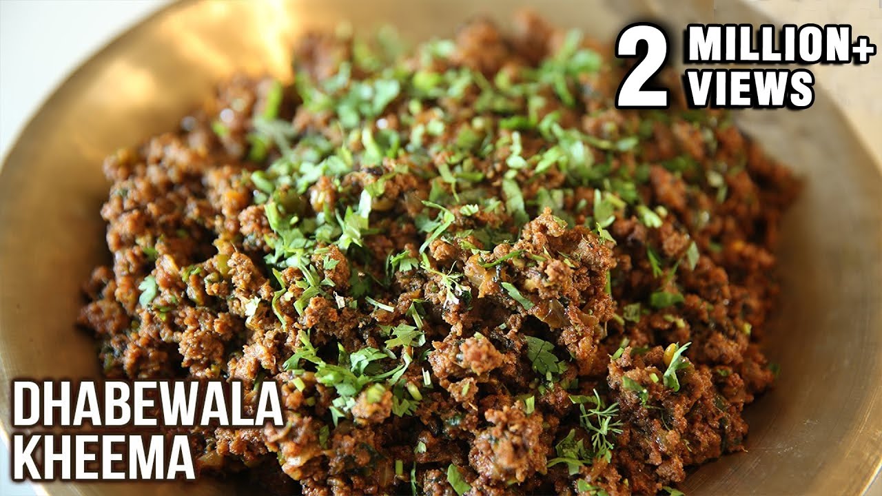 Dhabewala Kheema Recipe - How To Make Mutton Keema At Home - Mutton Recipe - Smita Deo