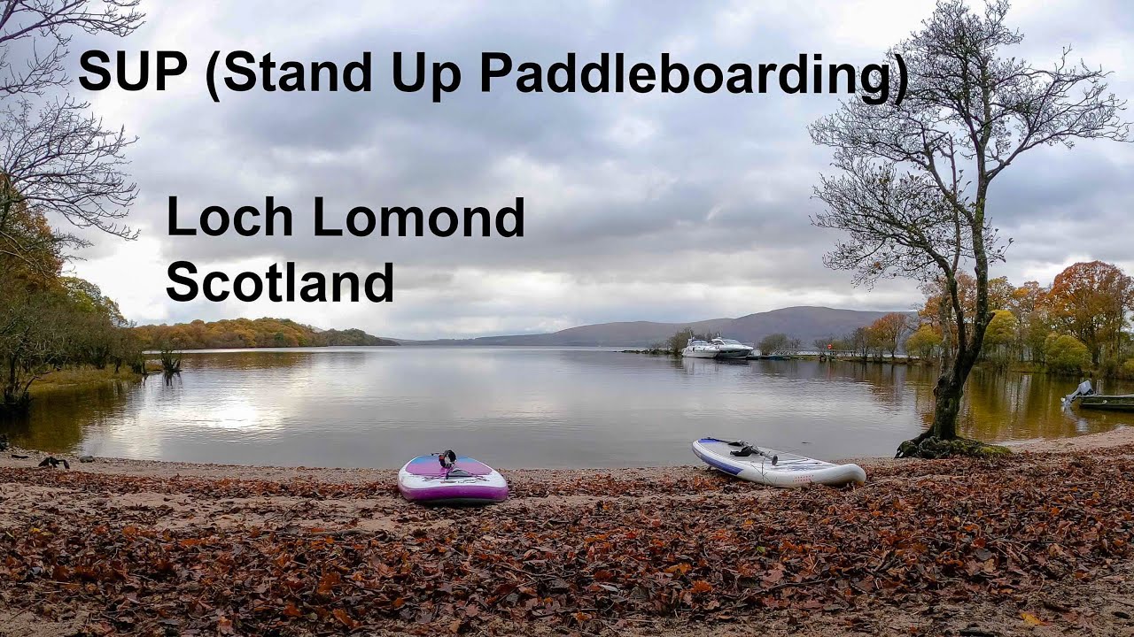 SUP | Stand Up Paddleboarding | Loch Lomond Scotland - Nov 3rd 2019.
