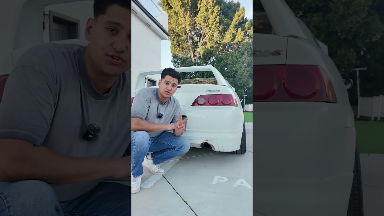 The 5 first mods I did to my car to impress a girl... it didn't work  #rsx #honda #viral #fypシ #k24
