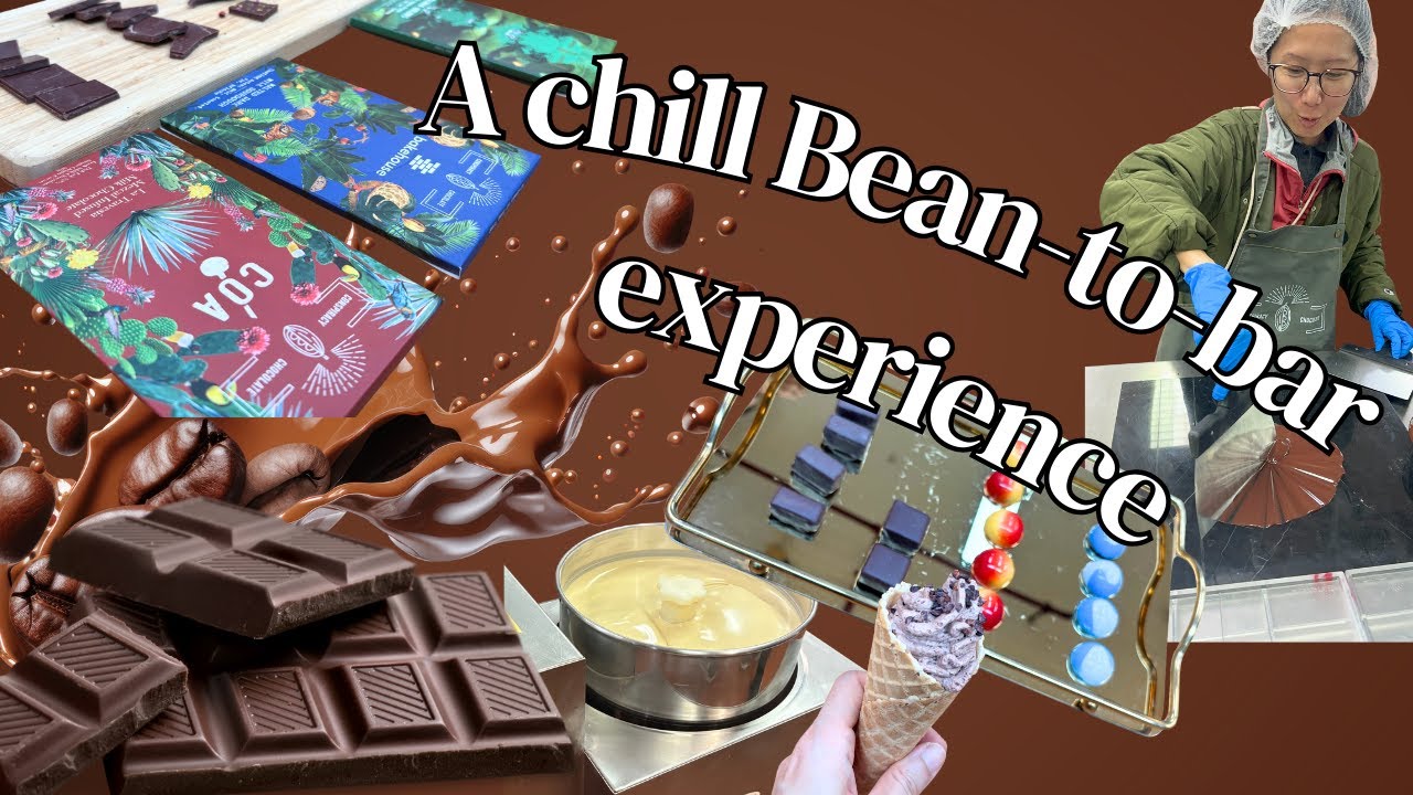 A Chill and relaxing Bean-to-bar workshop in Hong Kong. #chocolate #tempering  #cocoa #朱古力 #原豆朱古力