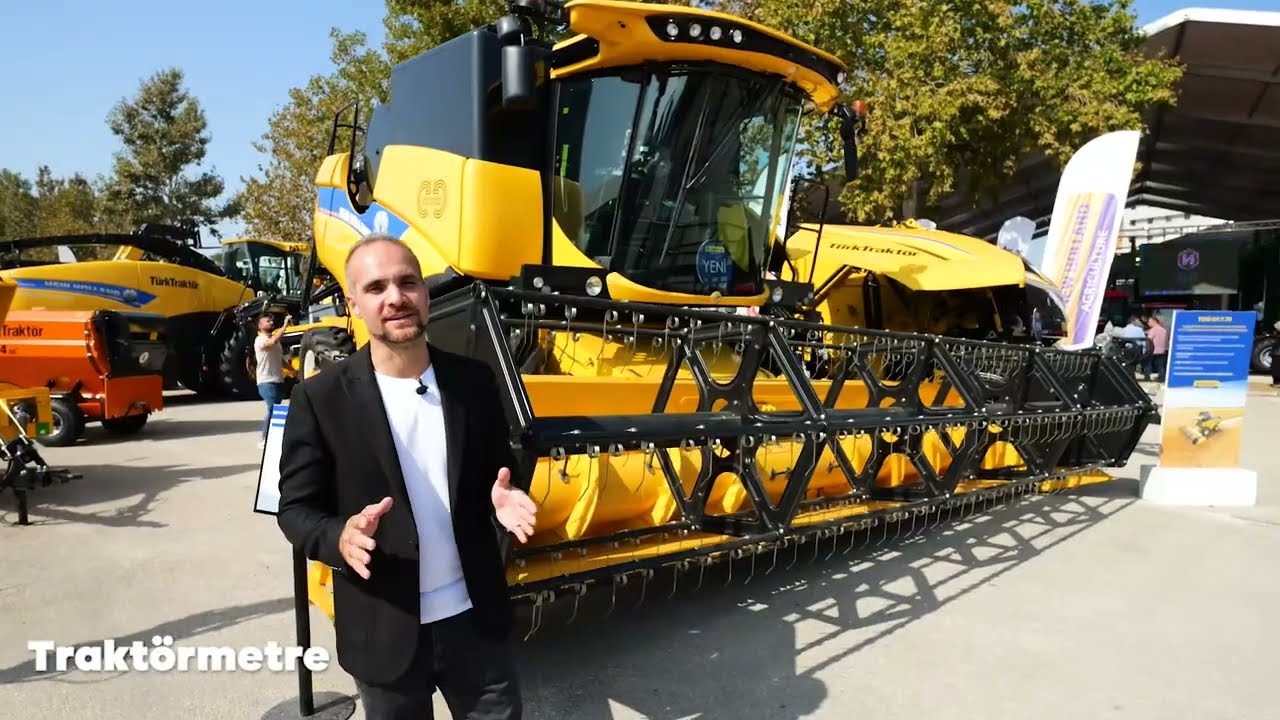 İlk KEZ TÜRKİYE'DE New Holland CH7.70 Biçerdöver