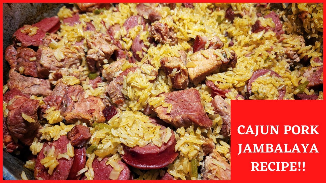 HOW TO COOK CAJUN PORK JAMBALAYA (EASY RECIPE)