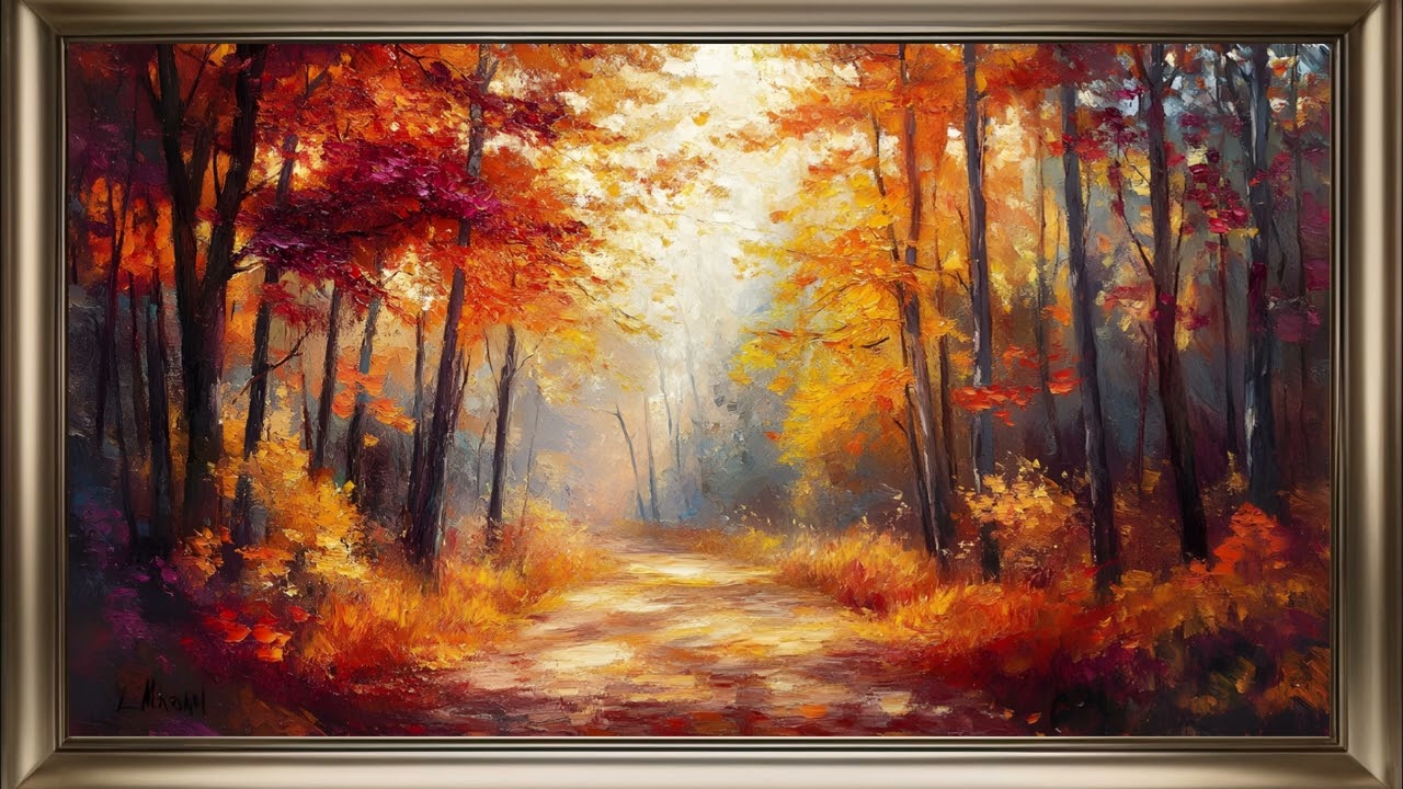 Autumn Forest Frame TV Art | Seasonal Screensaver For Your TV🍂🍄‍🟫