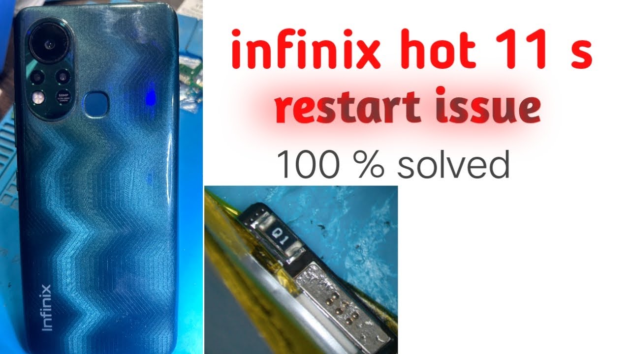 infinix hot 11s Restart issue
