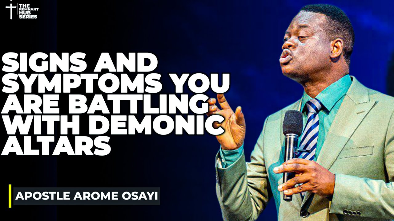 HOW TO KNOW YOU ARE BATTLING WITH THE SPIRIT OF DEATH AND DEMONIC ALTARS||APOSTLE AROME OSAYI#prayer