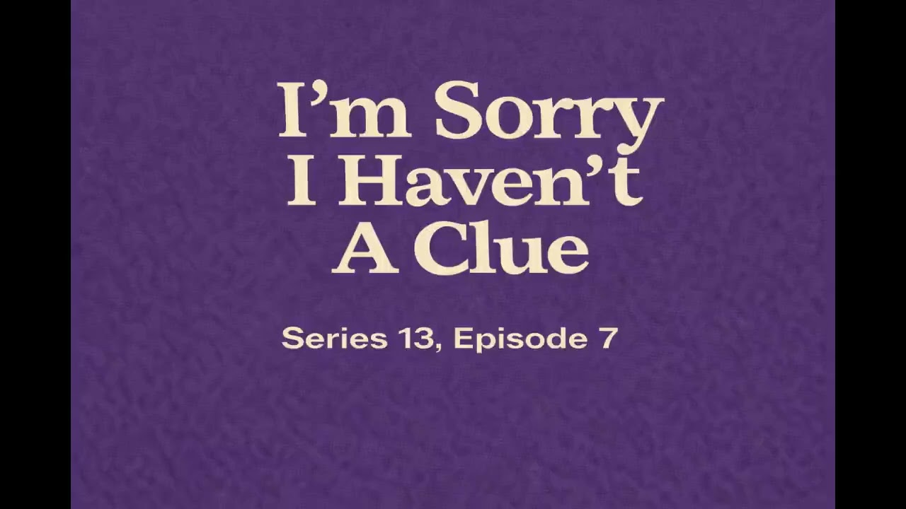 I'm Sorry I Haven't A Clue - Series 13, Episode 7 (06-Sep-86)