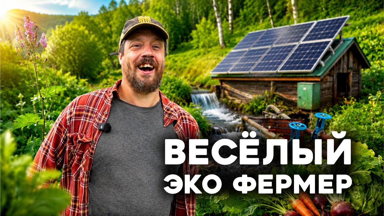 Тот самый Веселый фермер Джастас и его автономная эко ферма