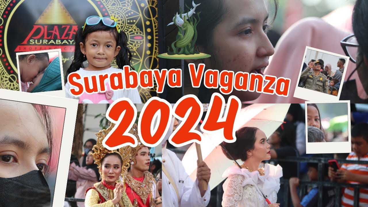 Full Video Surabaya Vaganza 2024: Pawai Parade Bunga Kendaraan Hias  Hari Jadi Kota Surabaya ke 731