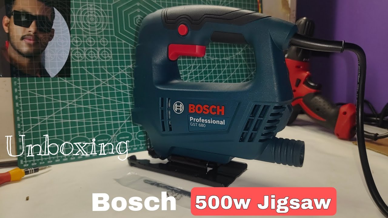 Unboxing Bosch GST 680 500w Jigsaw machine 👆👆  Best For DIY purposes.