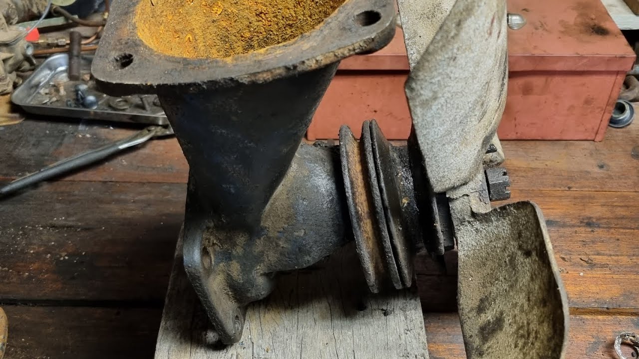 Fordson E27N Fan and Water Pump Adjustment