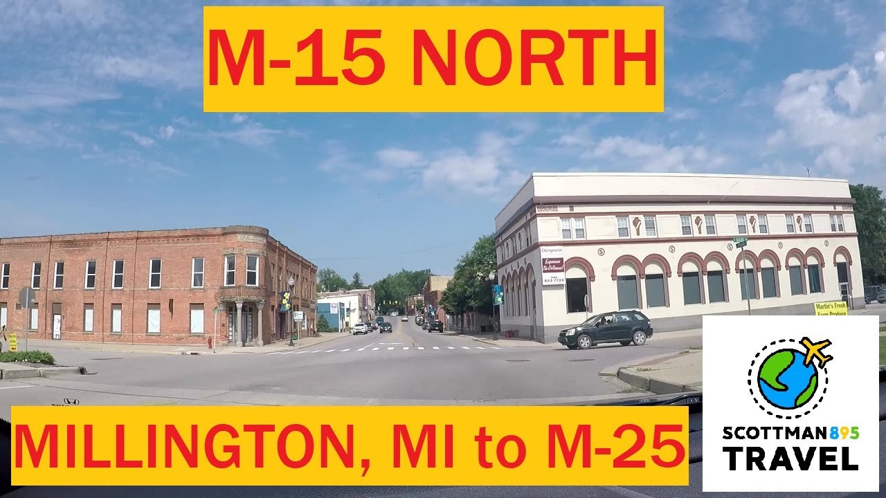 Driving with Scottman895: M-15 North (Millington, Michigan to M-25)