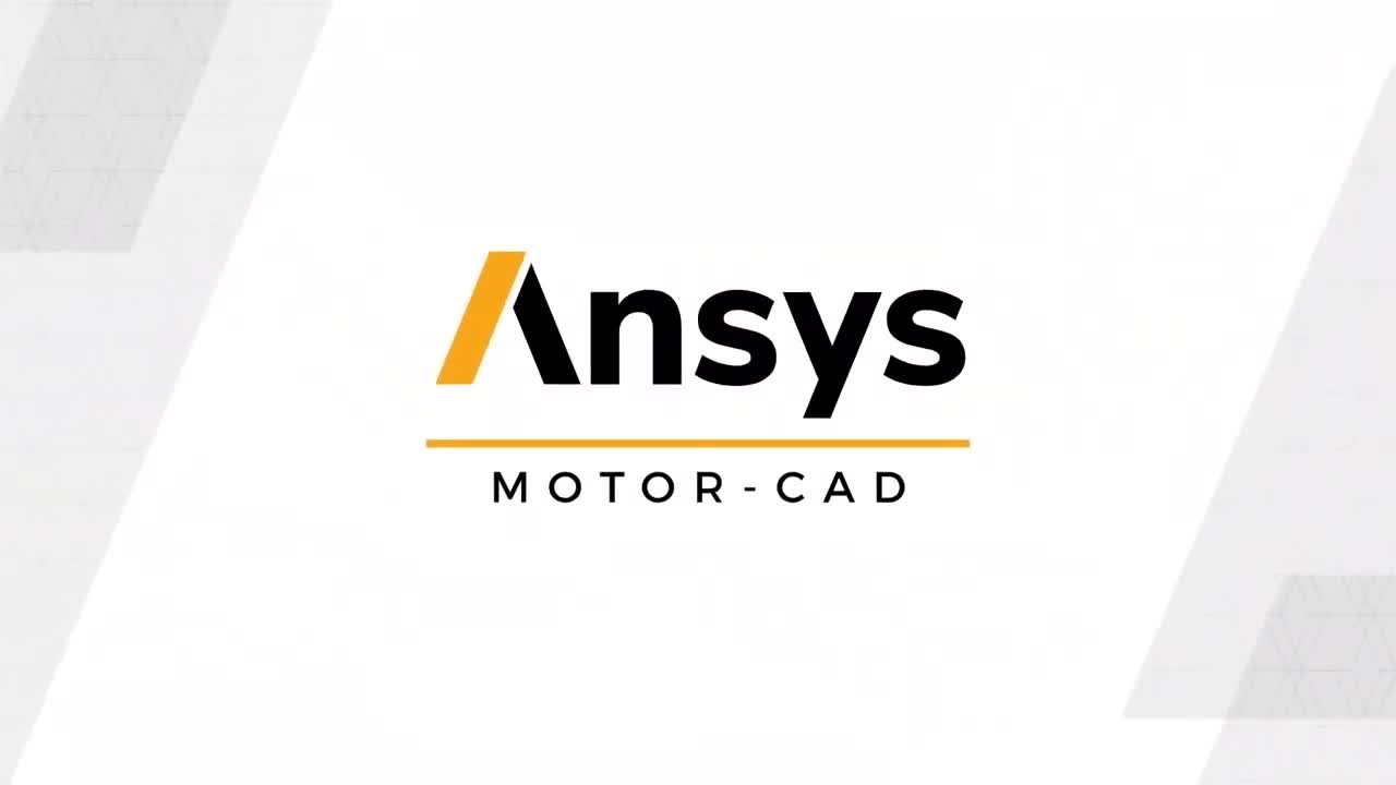 Ansys Motor-CAD for Electric Motor Design
