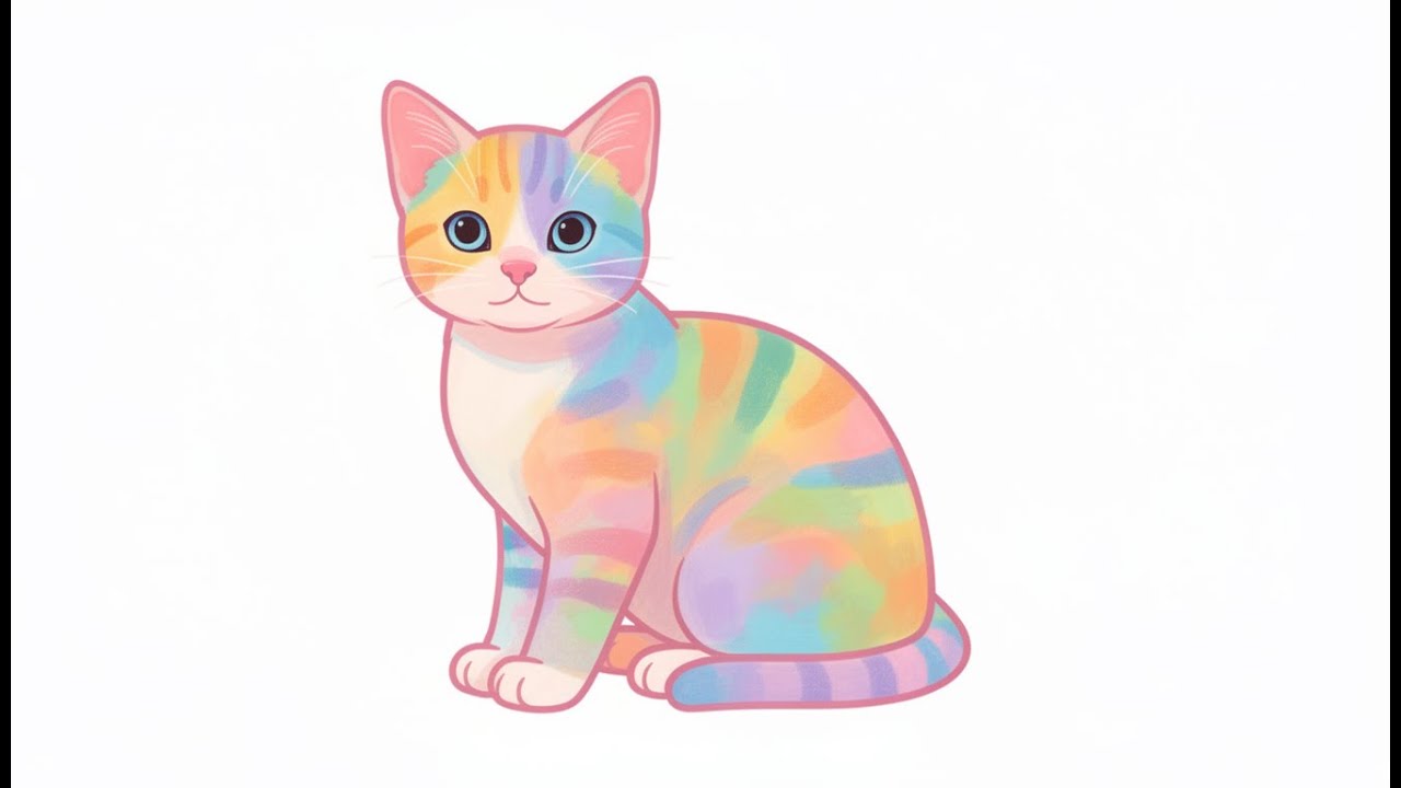 How to Draw a Kitten | Easy Step by Step