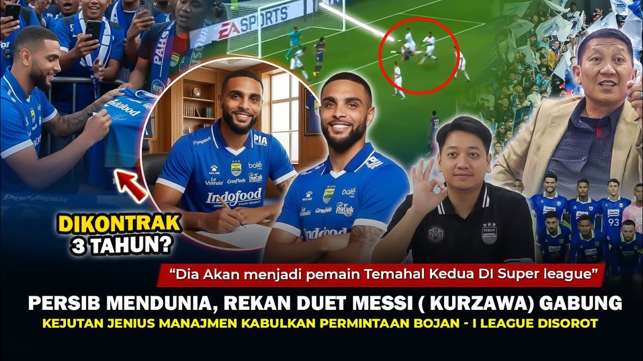 🔴DIUMUMKAN 3 MENIT YANG LALU, Kurzawa Dikontrak 2 Tahun⁉️Bos Aditya Konfirmasi,Bobotoh Sambut Happy🔥