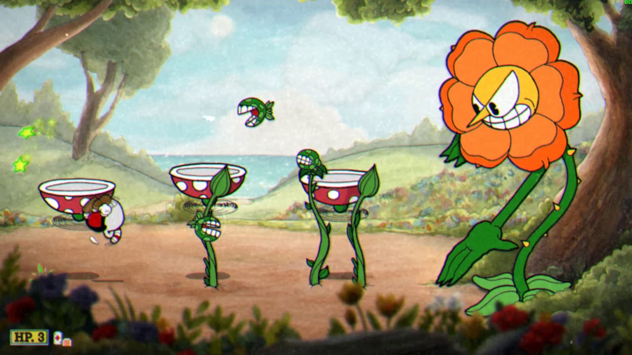 Cuphead - Cagney Carnation (S-rank / no damage)
