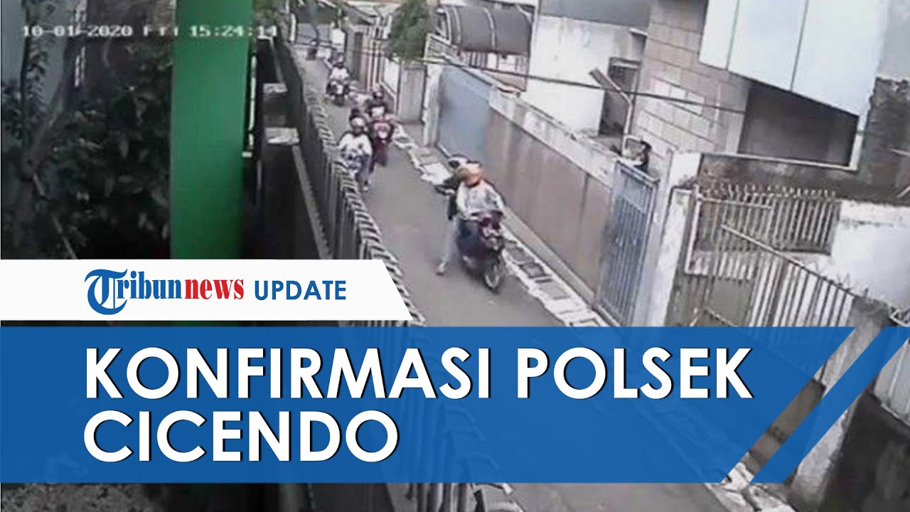 Keterangan Polsek Cicendo soal Pembacokan yang Terekam CCTV, Pelaku dan Korban Tidak Saling Kenal