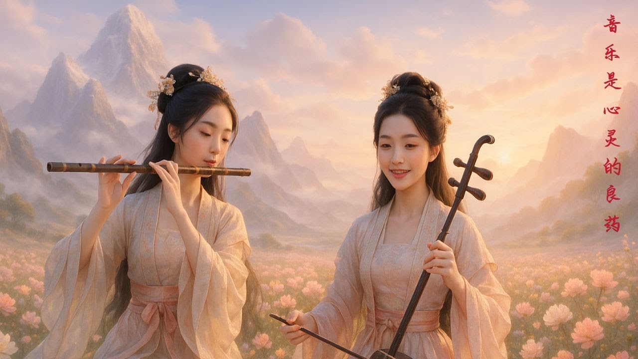 Soothing Bamboo Flute & Erhu – Chinese Music for Calm, Comfort & Positive Energy