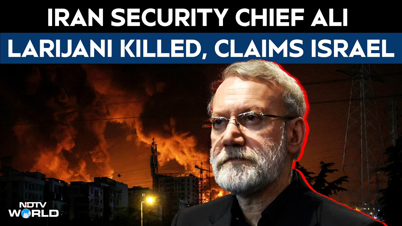 Ali Larijani News | Iran Security Chief Ali Larijani Killed, Claims Israel