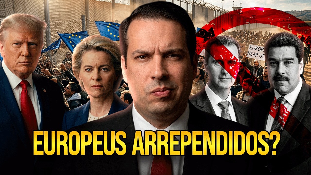 A EUROPA DEU O BASTA: O PLANO REAL PARA EXPULSAR IMIGRANTES EM 2026