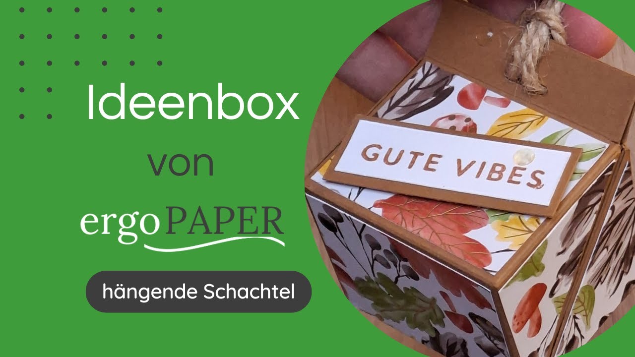 Hängende Box - ergoPAPER - Kartenmacherei und mehr
