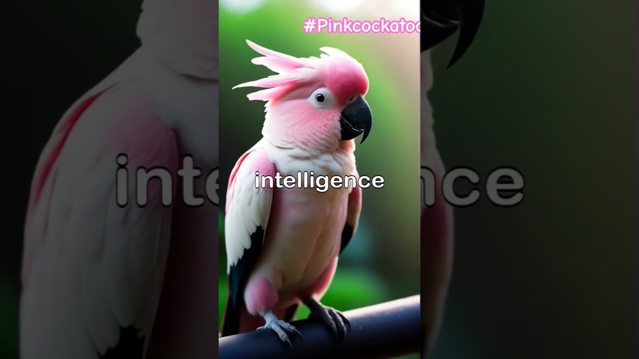 Meet Major Mitchell's | Pink cockatoo #facts #animal #wildlife #cockatoo