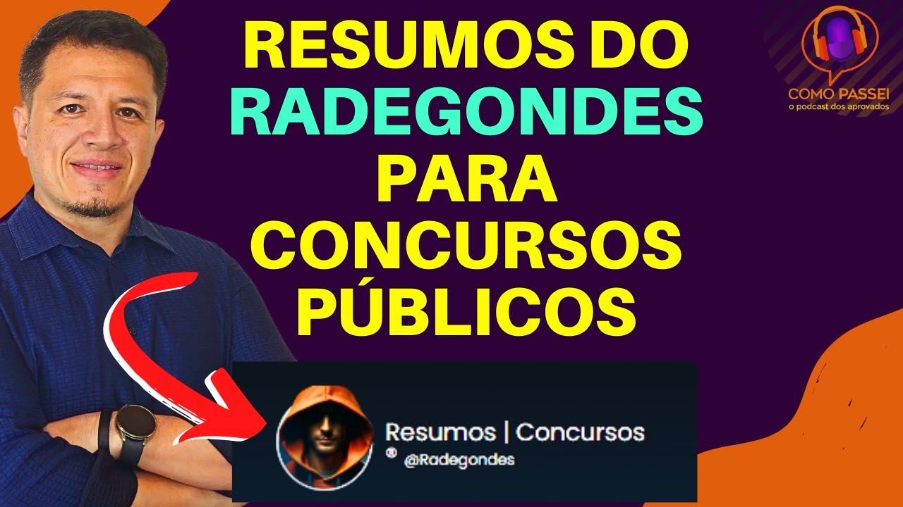 Radegondes Resumos para Concursos Públicos | O melhor da atualidade | Vale Muito a Pena