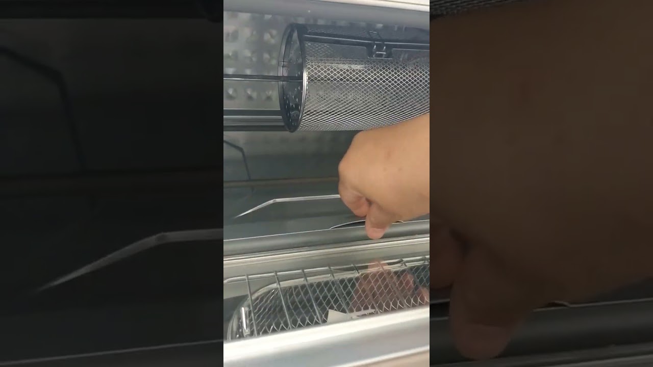 kogan 23L digital air fryer oven stainless steel