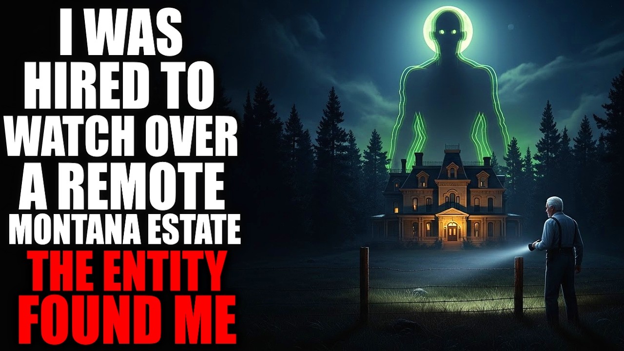 I Was The New Watchman For A Remote Montana Estate, The Entity Found Me | Creepypasta