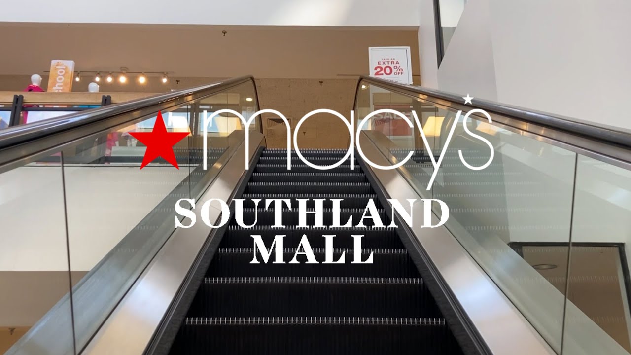 Vintage OTIS Double-File Escalators - Macy's, Southland Mall - Hayward, CA