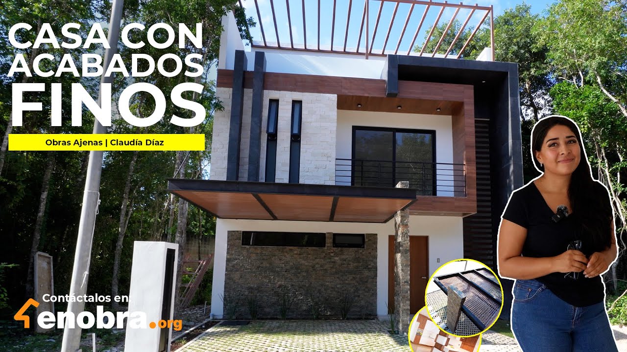 CASA con excelentes ACABADOS FINOS | RIVIERA MAYA | EN VENTA | OBRAS AJENAS | Claudia Díaz