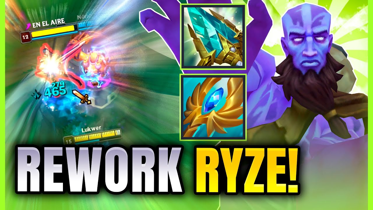 DEBEN REWORKEAR a RYZE! | Challenger Mid