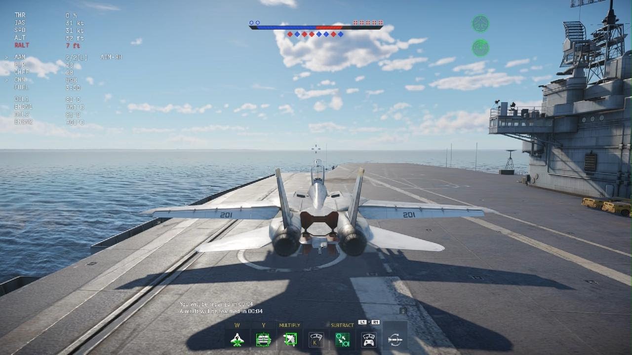 WarThunder F14 AIM 7