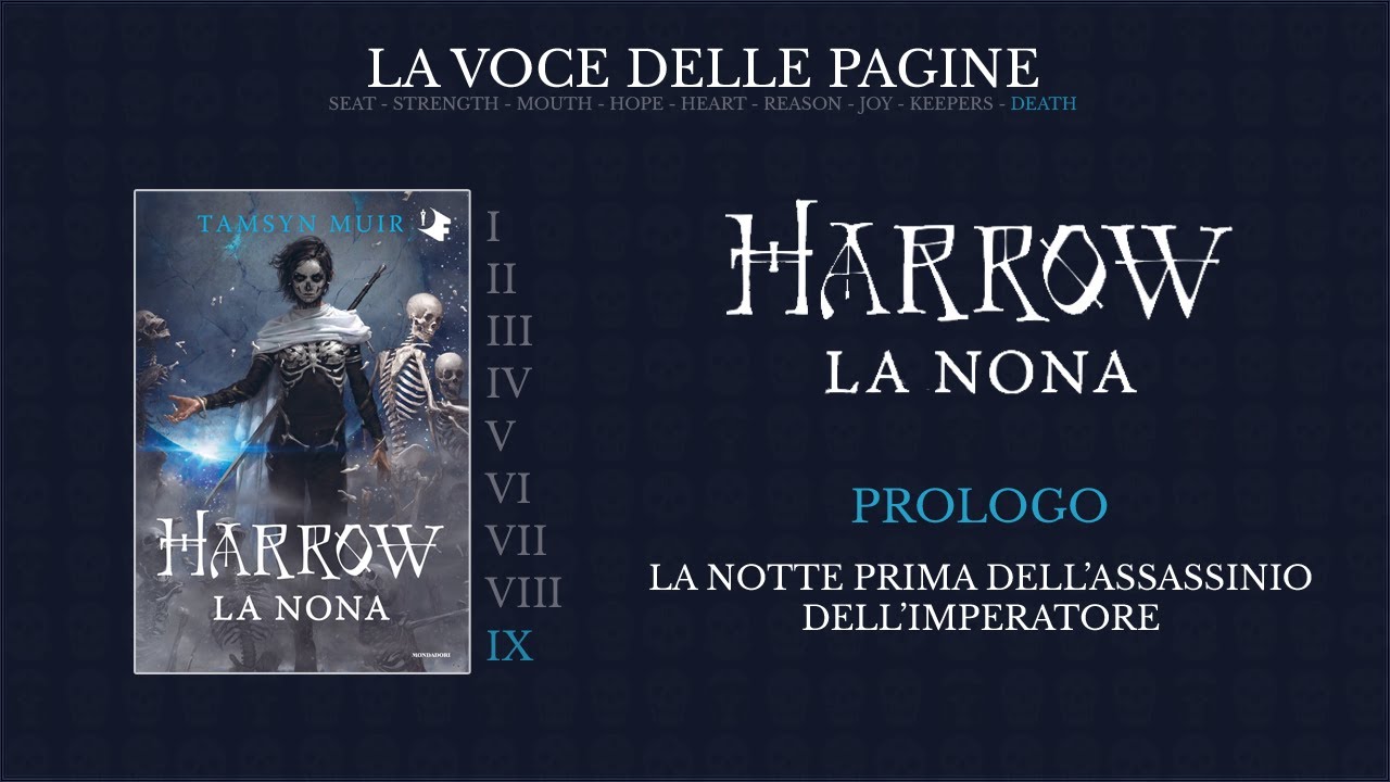 Prologo - Harrow La Nona \ LA VOCE DELLE PAGINE