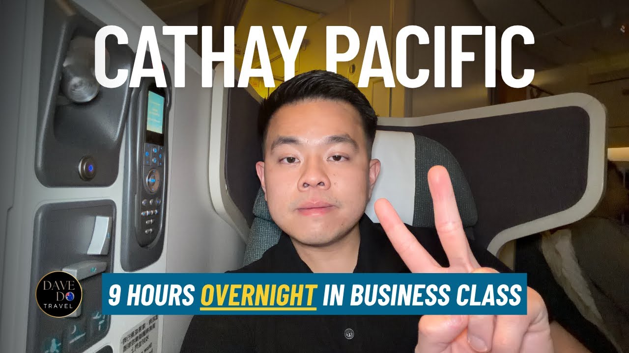 Cathay Pacific НОЧНОЙ бизнес-класс Сидней - Гонконг 😱 ВАУ, ЭТО ПОТРЯСАЮЩЕ!