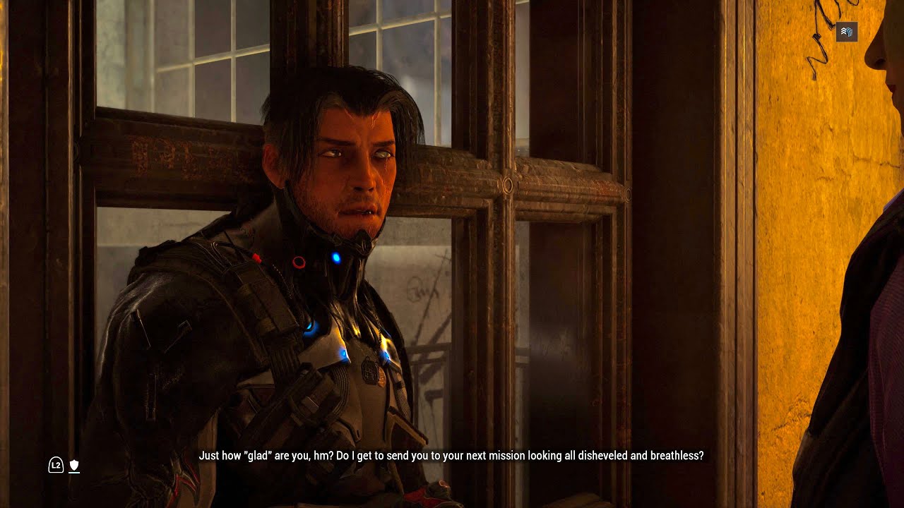 Arthur Backroom / Moved In Romance Dialog / Lines (Warframe 1999)