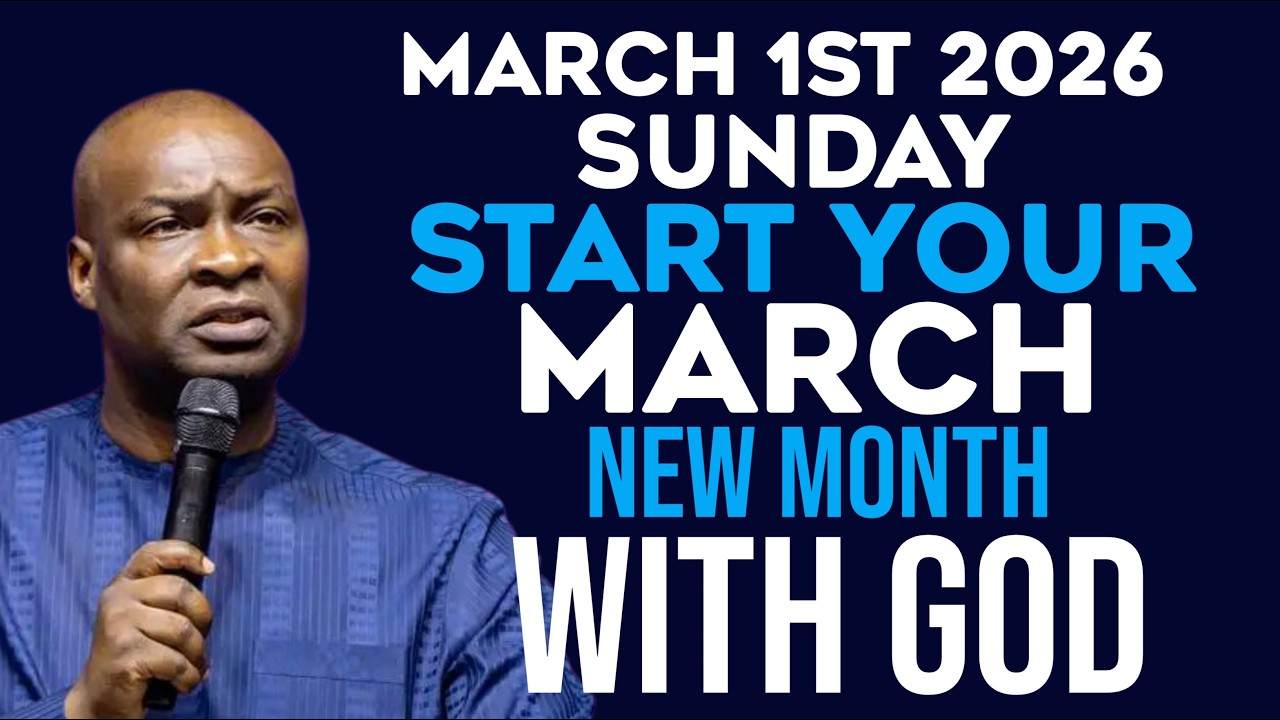 [SUNDAY 1ST MARCH, 2026] MORNING PRAYER |START YOUR MARCH WITH PRAYER |APOSTLE JOSHUA SELMAN