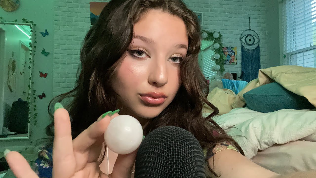 ASMR// CRYSTAL TRIGGERS *unique and very tingly*