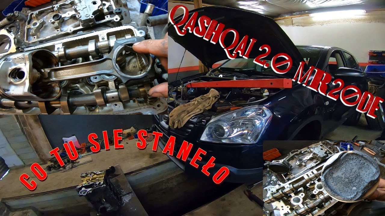 Nissan Qashqai 2.0 MR20DE Nowy zakup i zatarty silnik Diagnoza Majstra