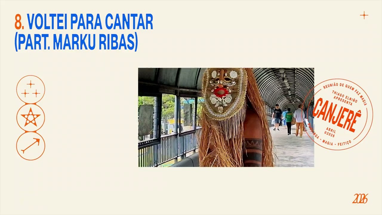 08 - Thiago Elni&ntilde;o - VOLTEI PARA CANTAR  (part. Marku Ribas)