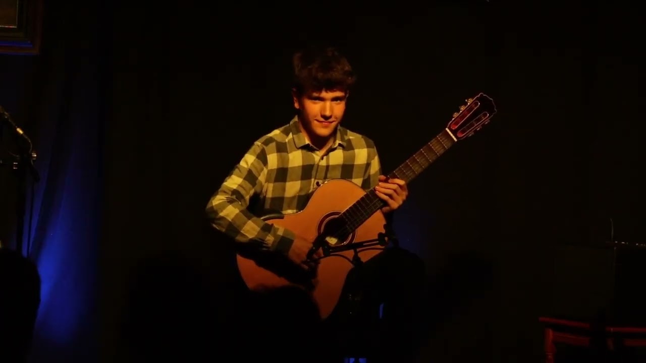 Fabian Gaspard eröffnet das Konzert von Clive Carroll 17.05.2025 KulturGUT Bechtolsheim
