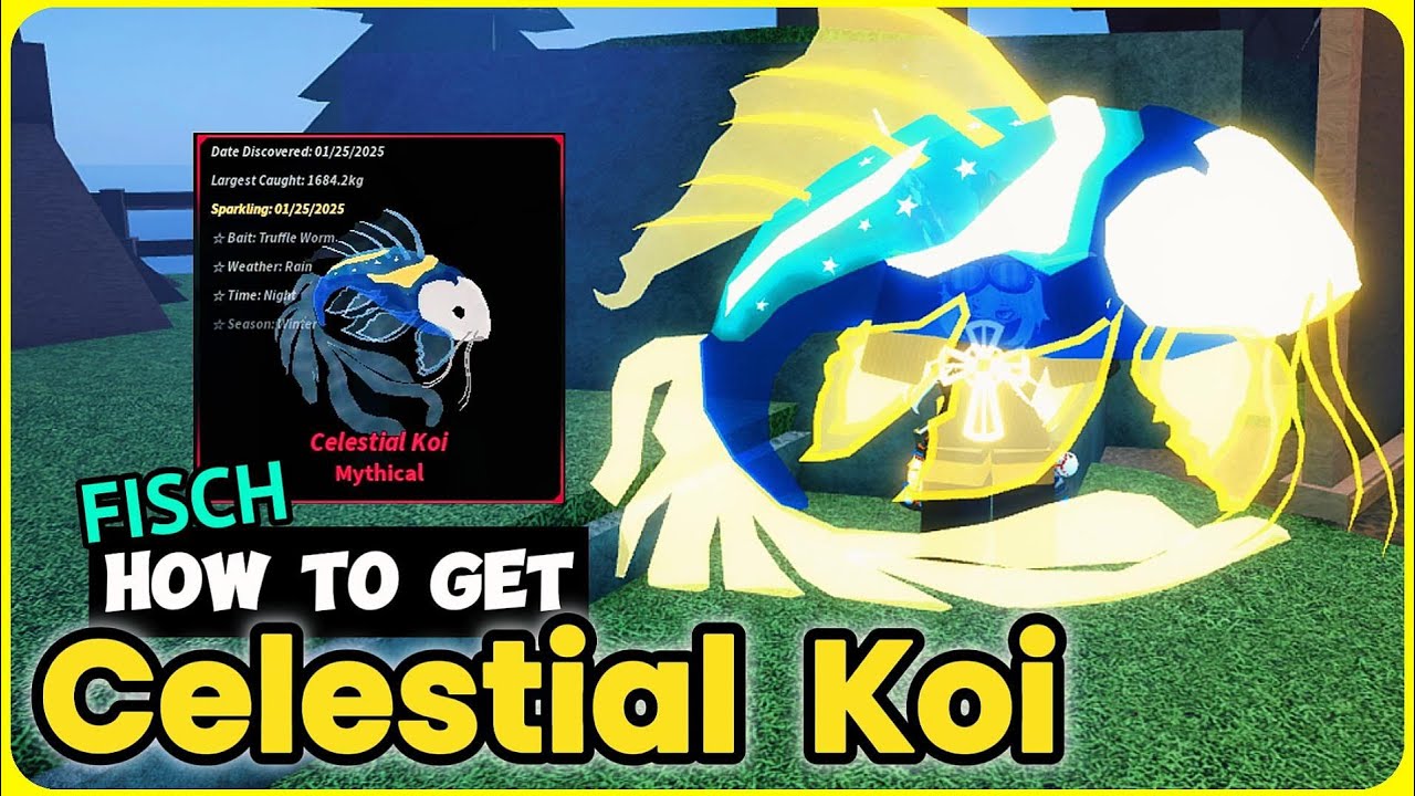 How to Catch the Celestial Koi in Fisch | Easy Guide