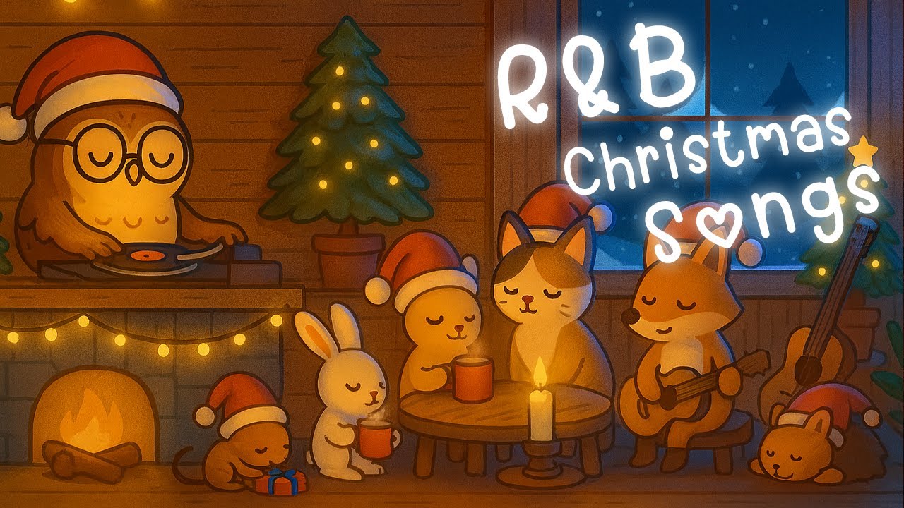 Soulful Christmas Nights l Full R&B Neo Soul Christmas Album 30 Songs of Warm Jazz, Chillhop & Holid