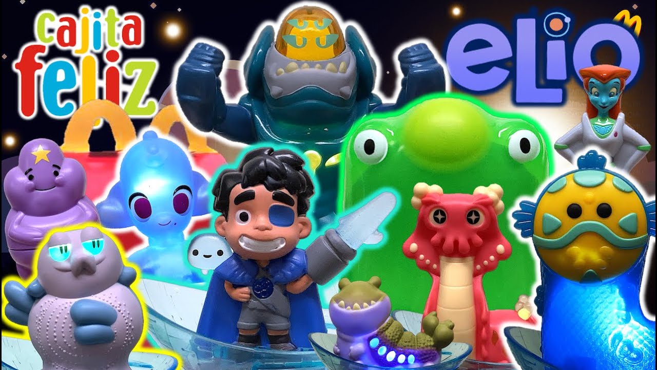 Cajita Feliz - Disney Pixar ELIO | McDonald´s Colección Completa (2024) - TOY SHOTS