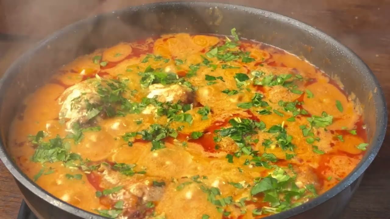 Самый яркий куриный ужин! 🔥 Куриные голени по-венгерски.🍗🔥