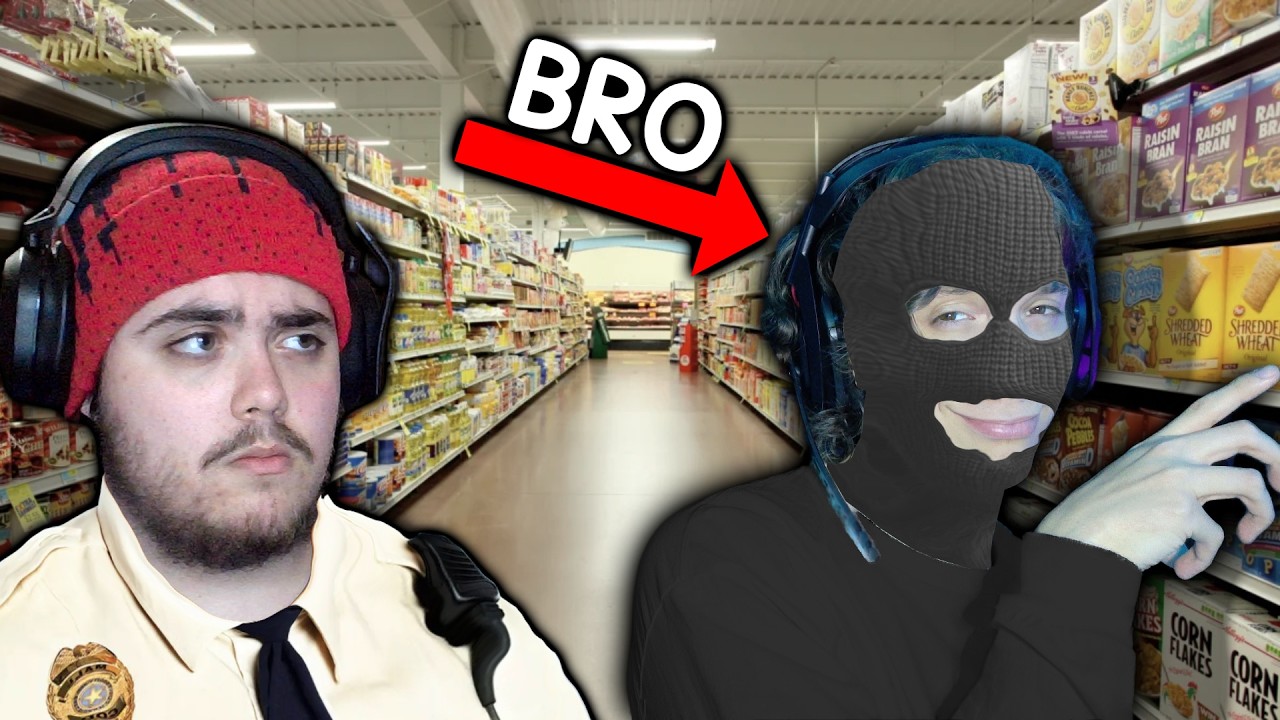 I DONE really CAUGHT my bro SHOP LIFTING.. (he going to JAIL)