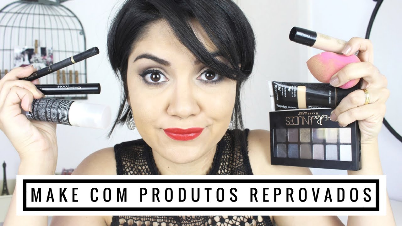 Desafio | Make com Produtos que Não Gostei
