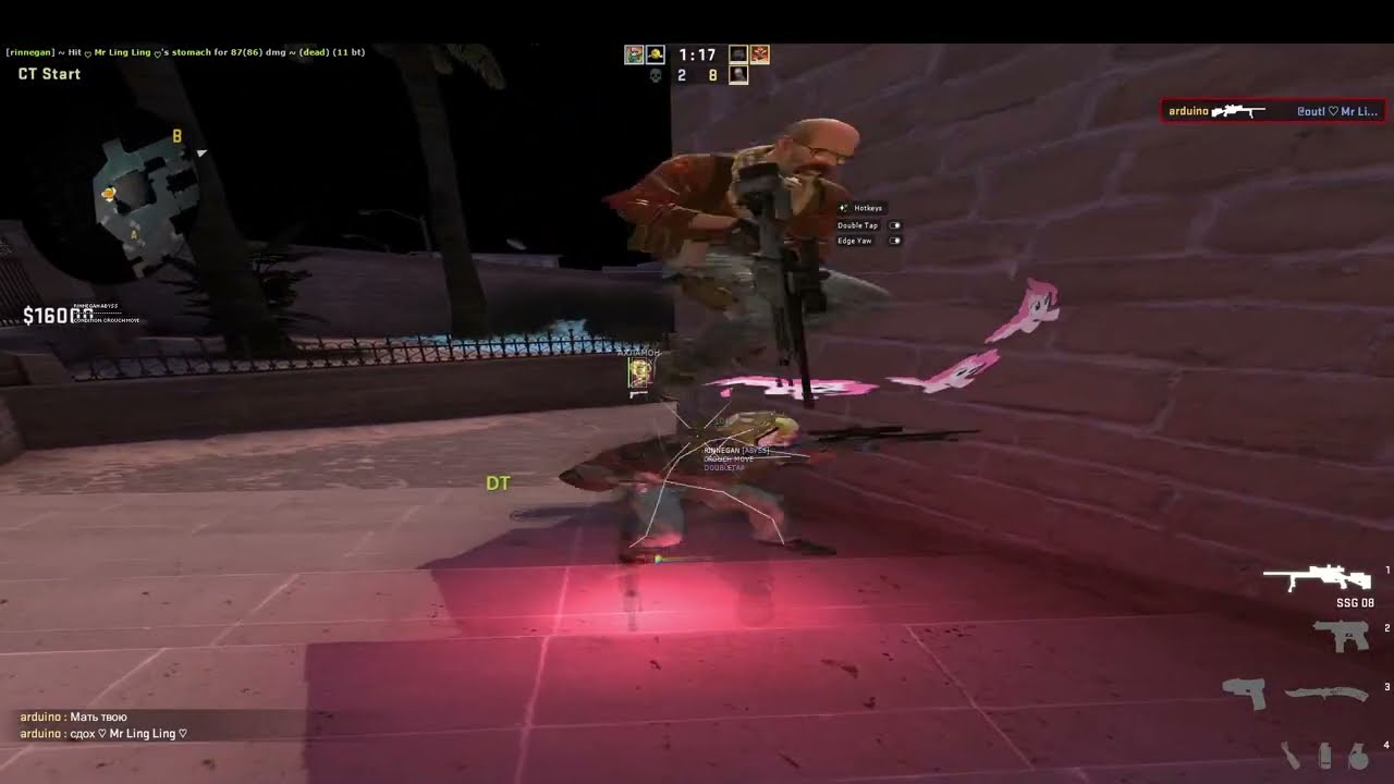 CSGO HVH #2 | GameSense / Skeet.cc | Free CFG by Kha0sK1ng