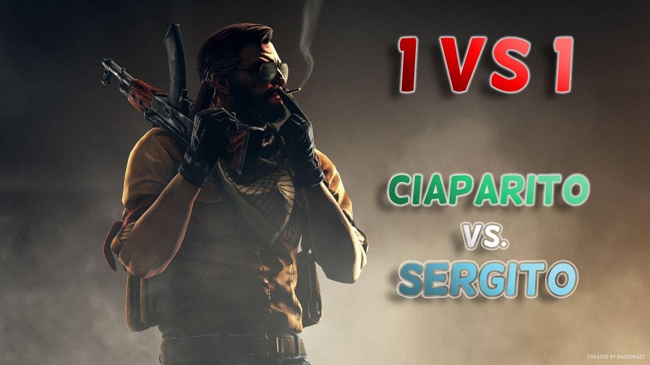SERGITO vs CIAPARITO (1v1 na pistolety)